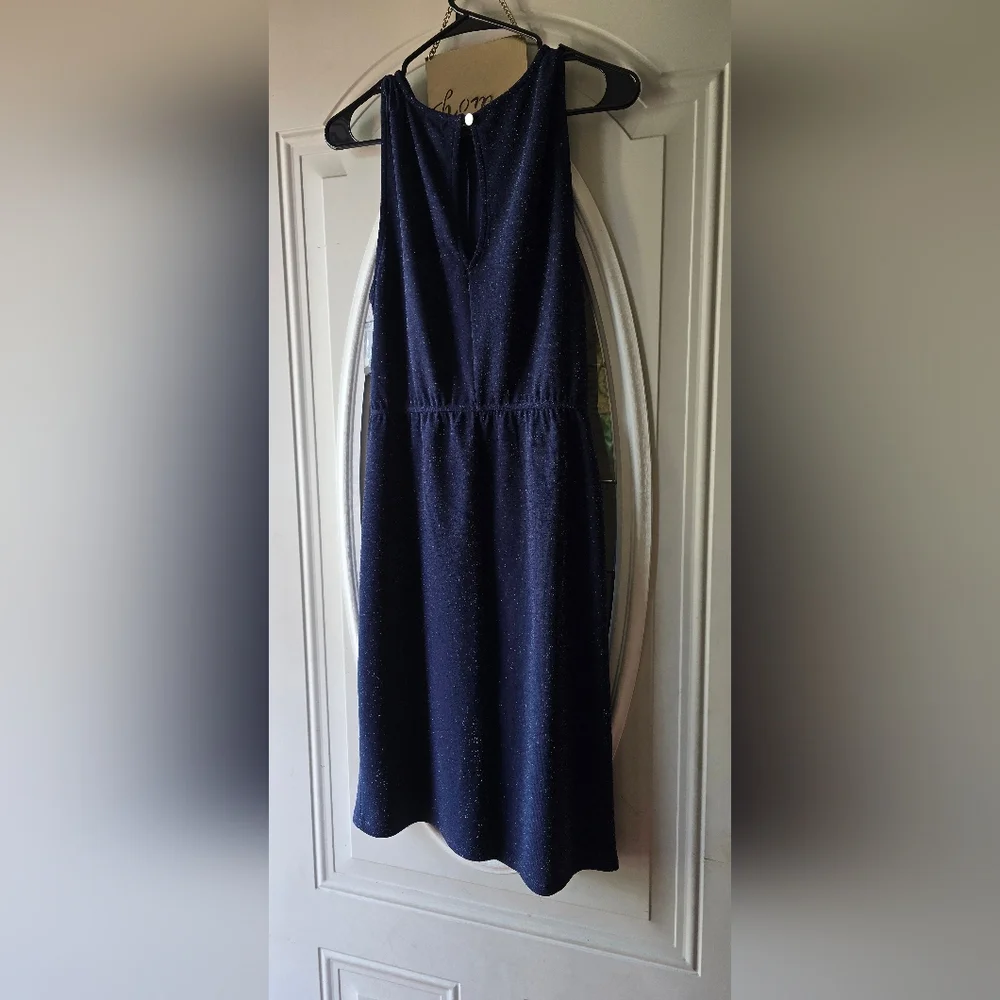 Free Press Navy Backless Dress - Picture 2 of 3